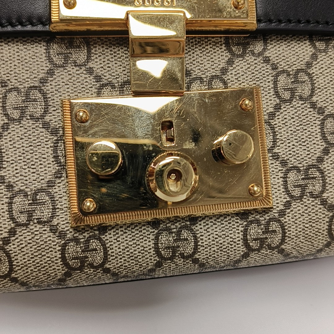 Padlock Small Monogram Coated Canvas Multicolor