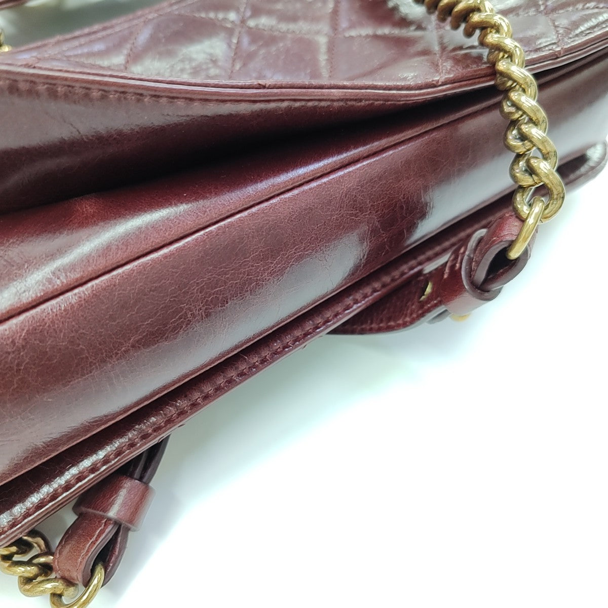 PREFECT EDGE Quilted Calfskin Red