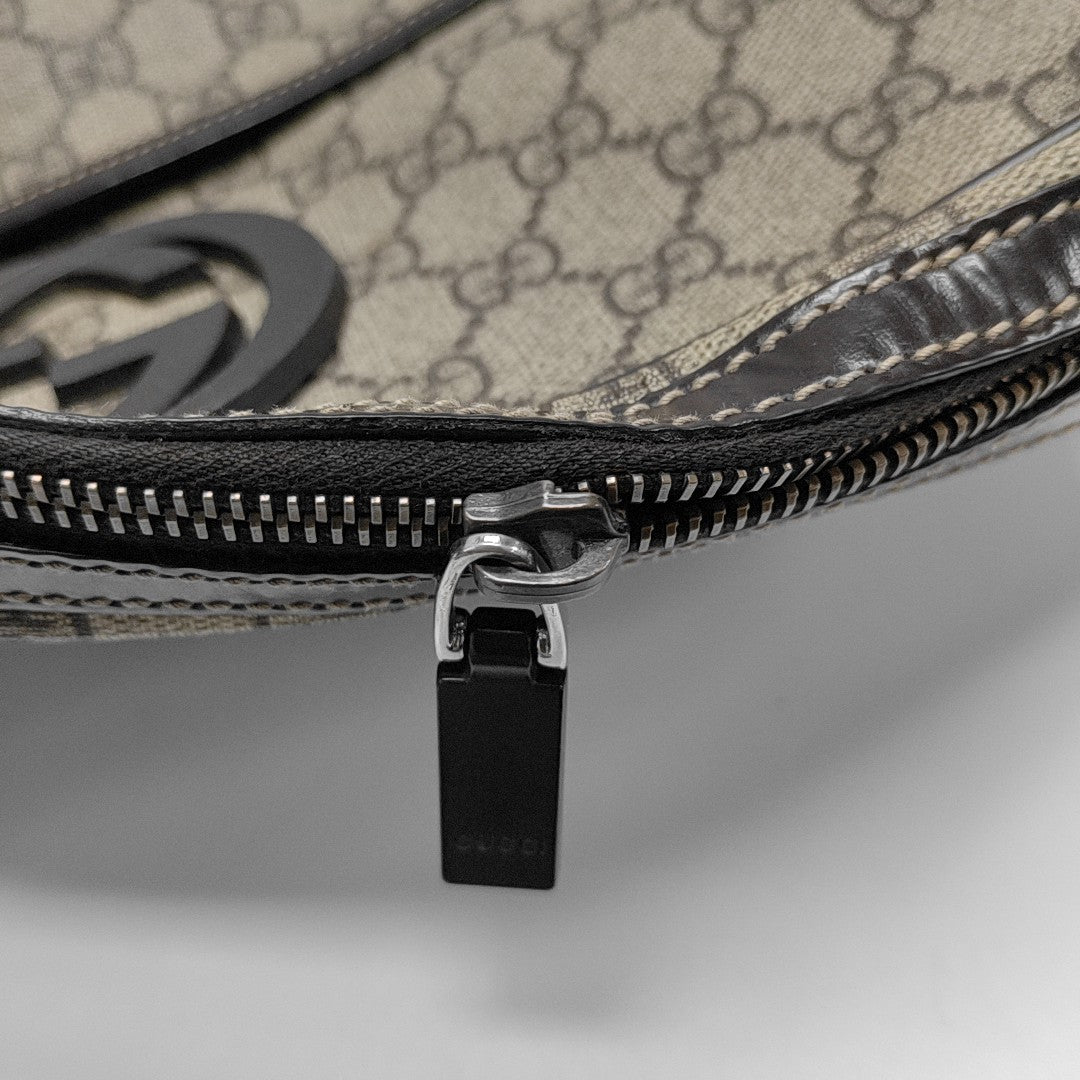 Monogram Coated Canvas Beige