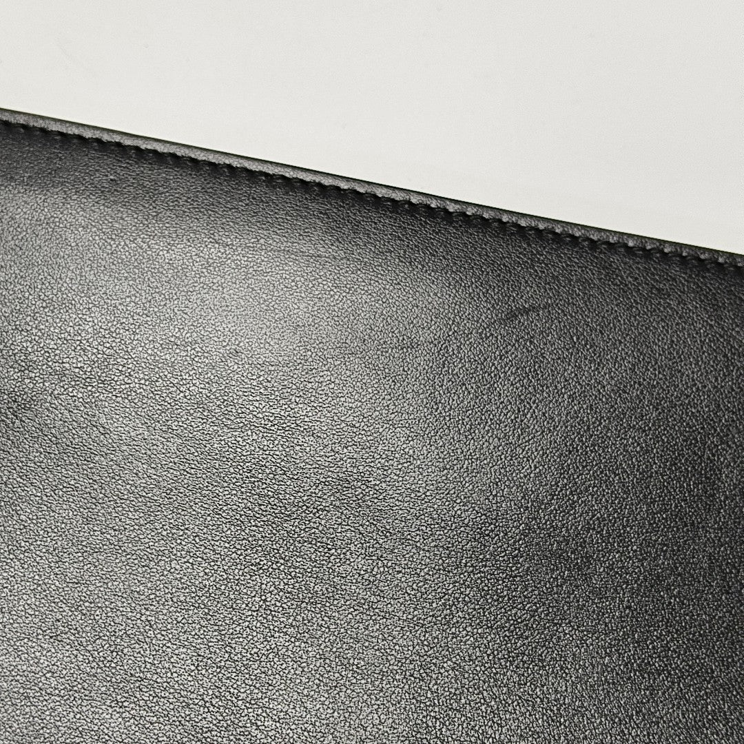 Calfskin Clutch Black