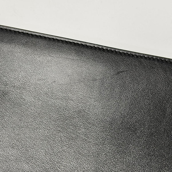 Calfskin Clutch Black
