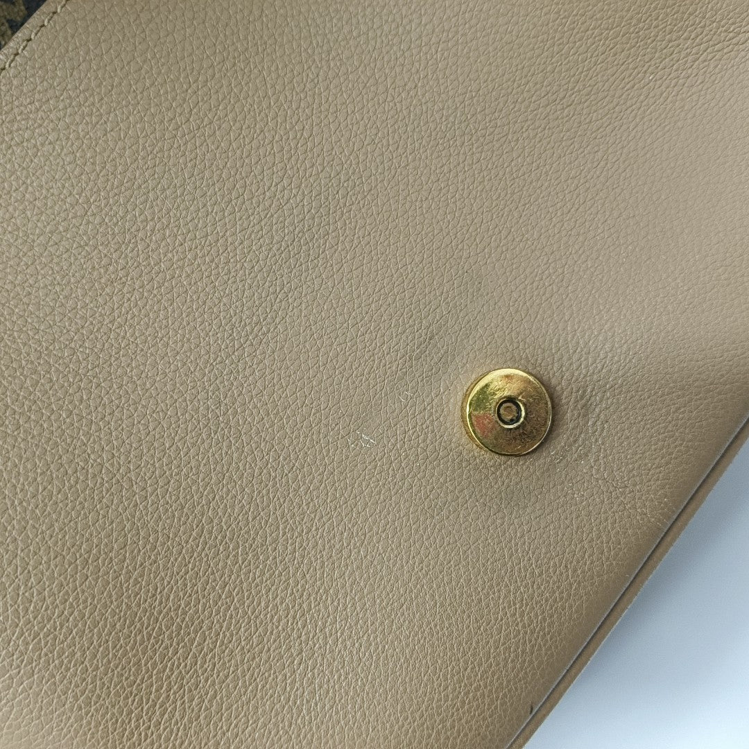 MARIGNAN Monogram Coated Canvas Brown