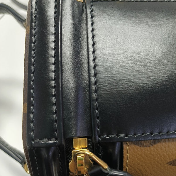 CANNES PM Monogram Coated Canvas Brown
