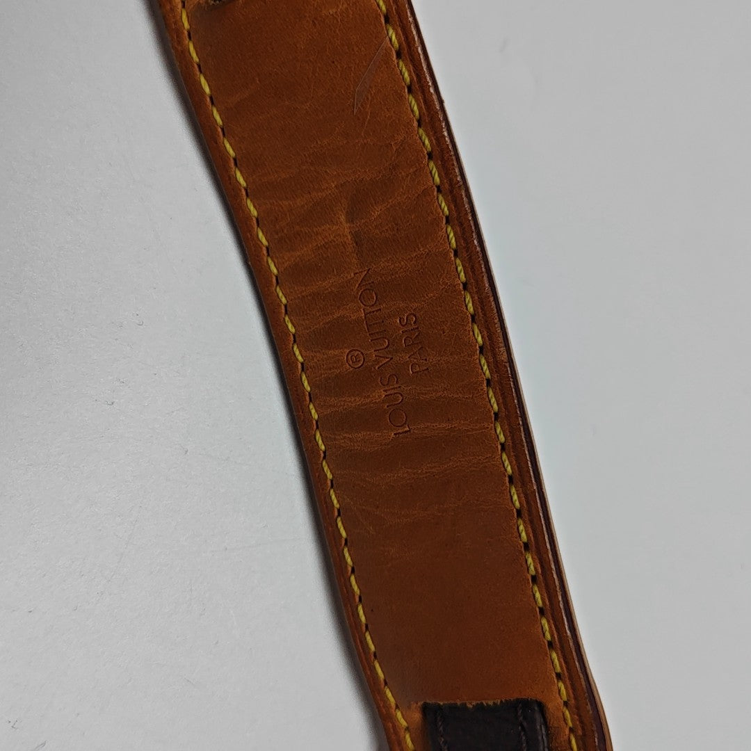 DANUBE Monogram Coated Canvas Brown