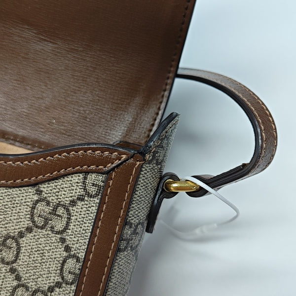 Horsebit 1955 Mini Coated Canvas Beige