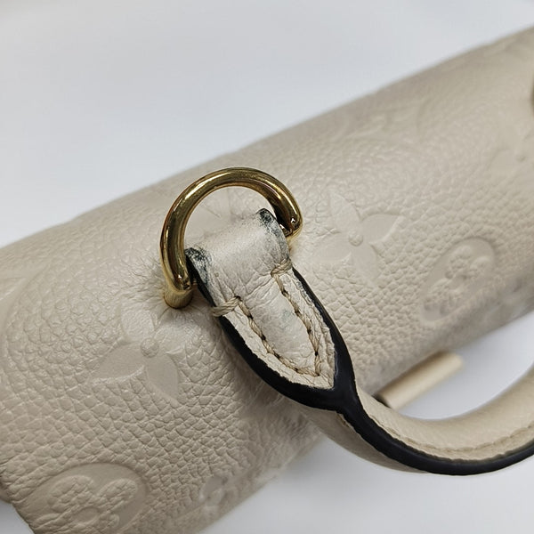 NANO MADELEINE Nano Monogram Calfskin Beige