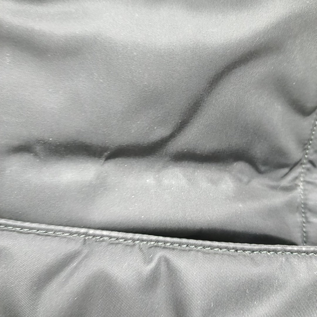 Nylon Shoulder Bag Small Black