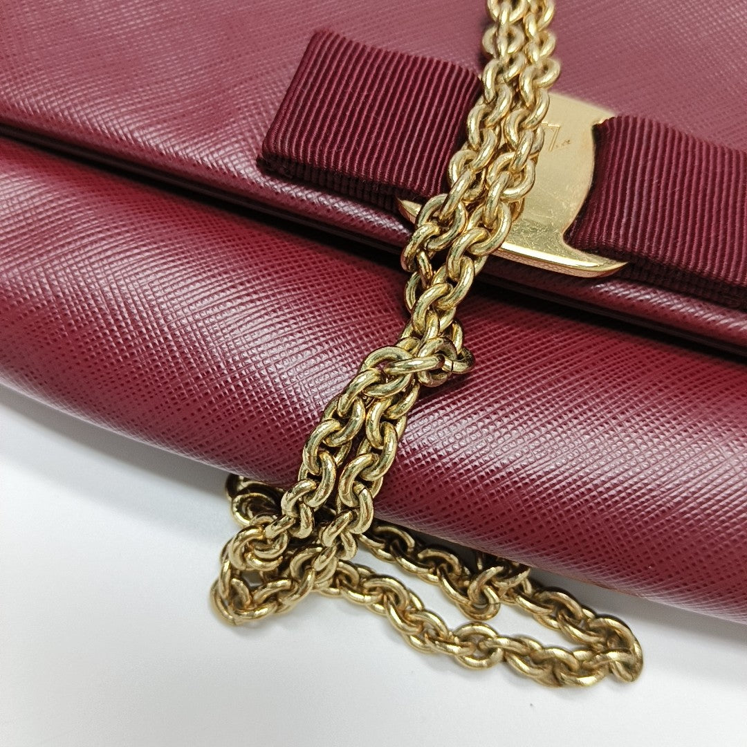 Ginny Calfskin Red