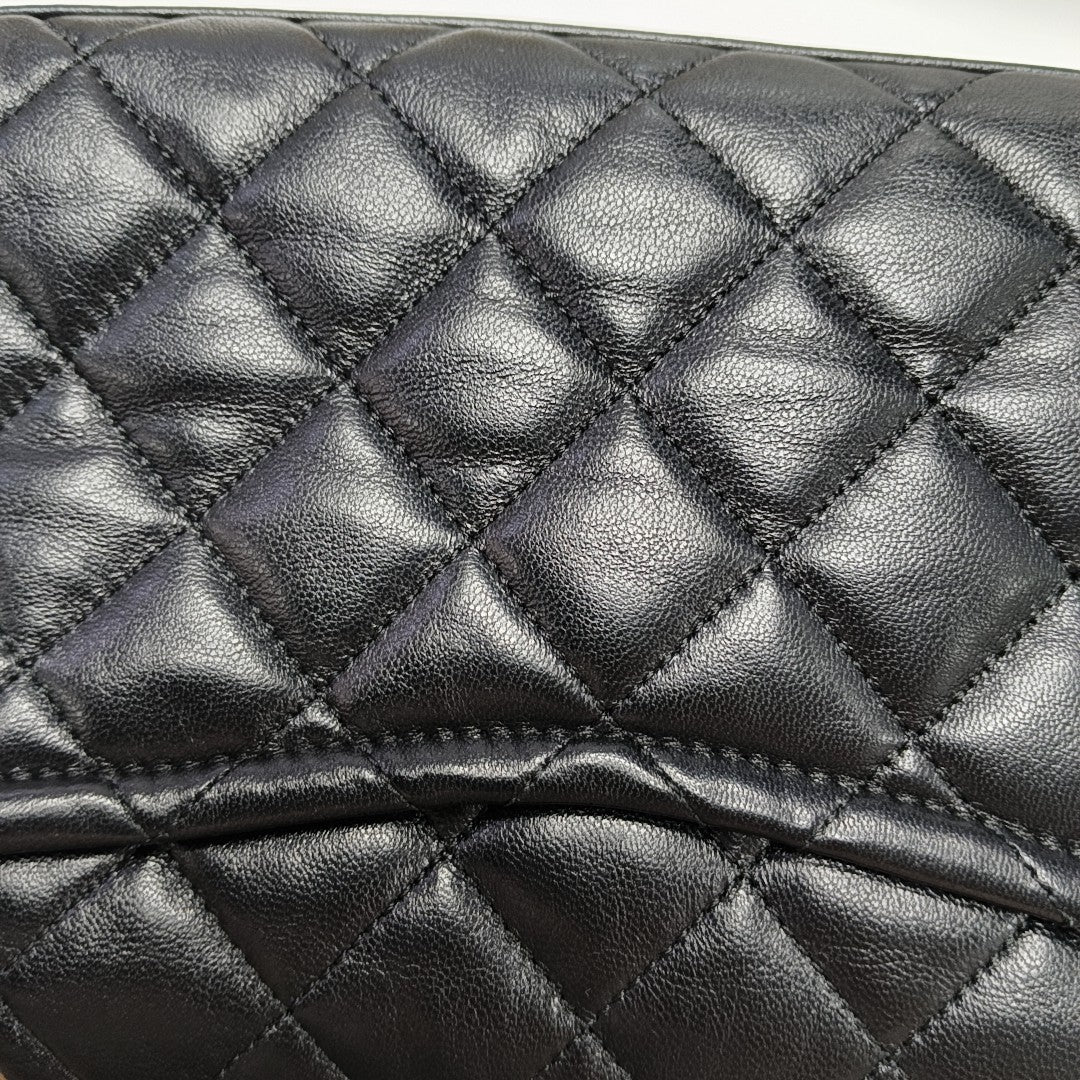 Quilted Lambskin Black