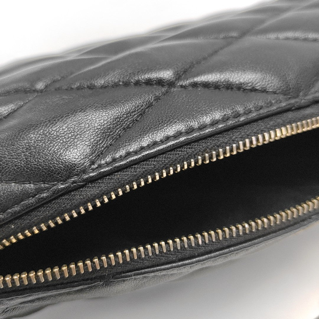 SADE Quilted Lambskin Black