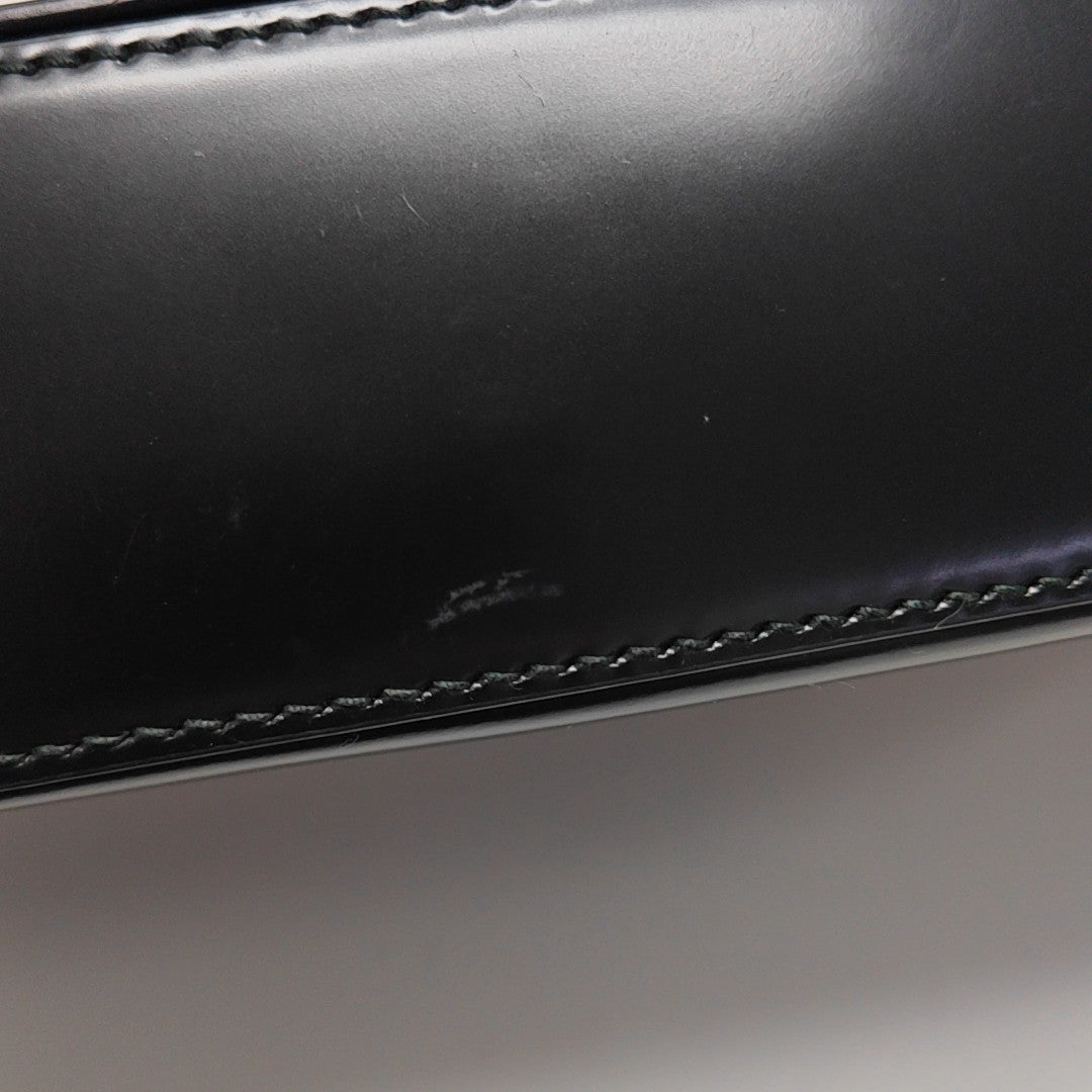 Calfskin Shoulder Bag Black