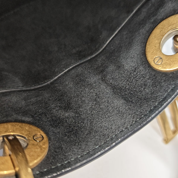 Lady Dior Small Cannage Lambskin Black