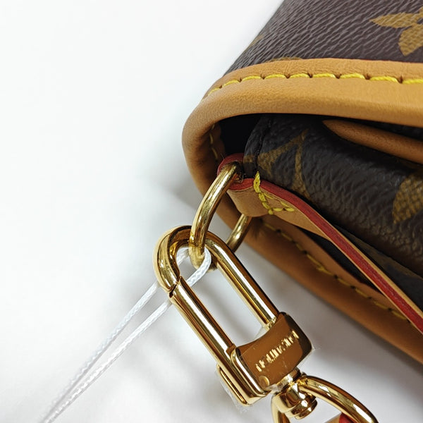 DIANE Monogram Coated Canvas Brown
