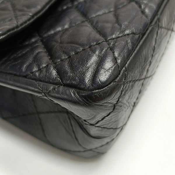 Authenticated pre-owned  2.55 227 (jumbo) Quilted Calfskin Black - Shoulder Bag at Looply
