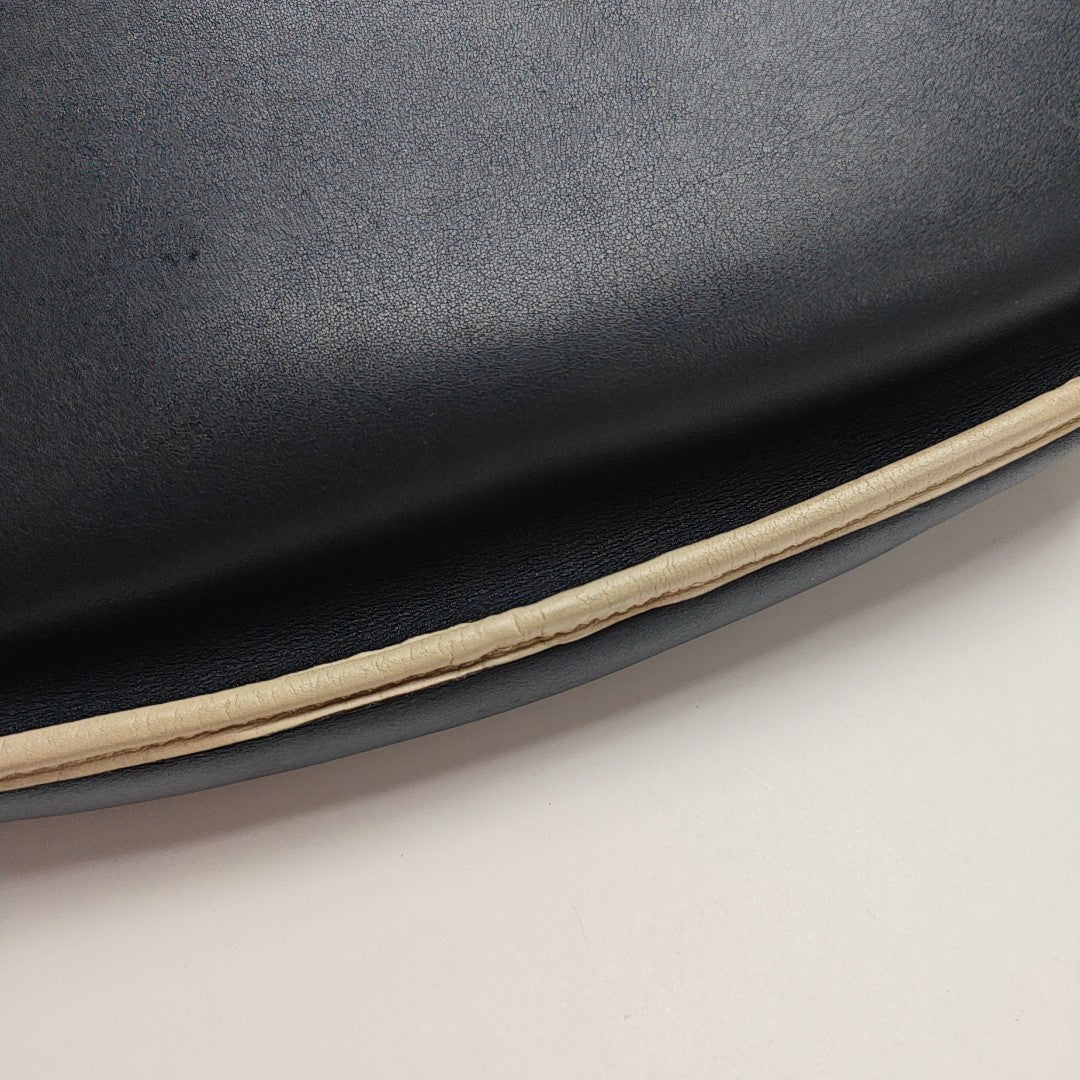 Calfskin Shoulder Bag Blue