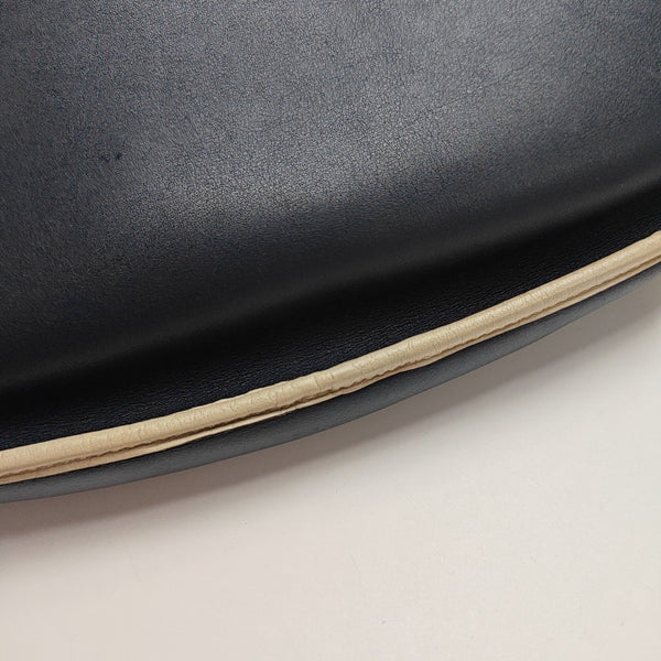 Calfskin Shoulder Bag Blue