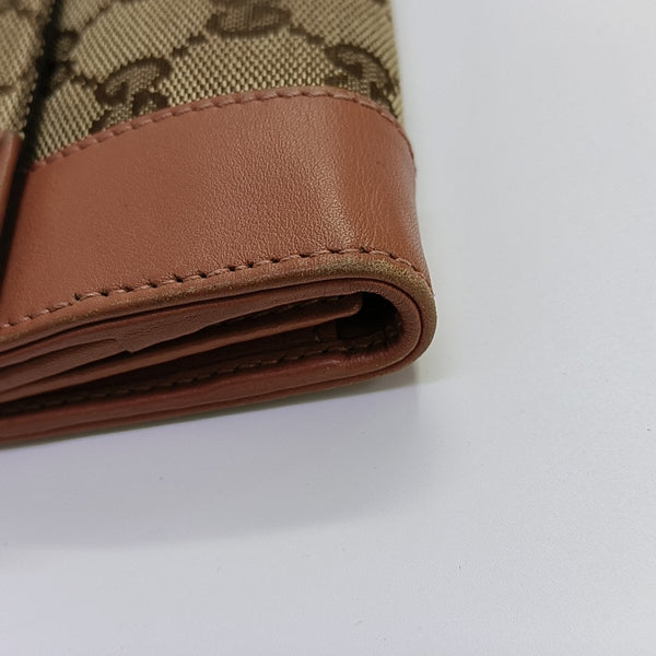 Monogram Canvas Wallet Brown