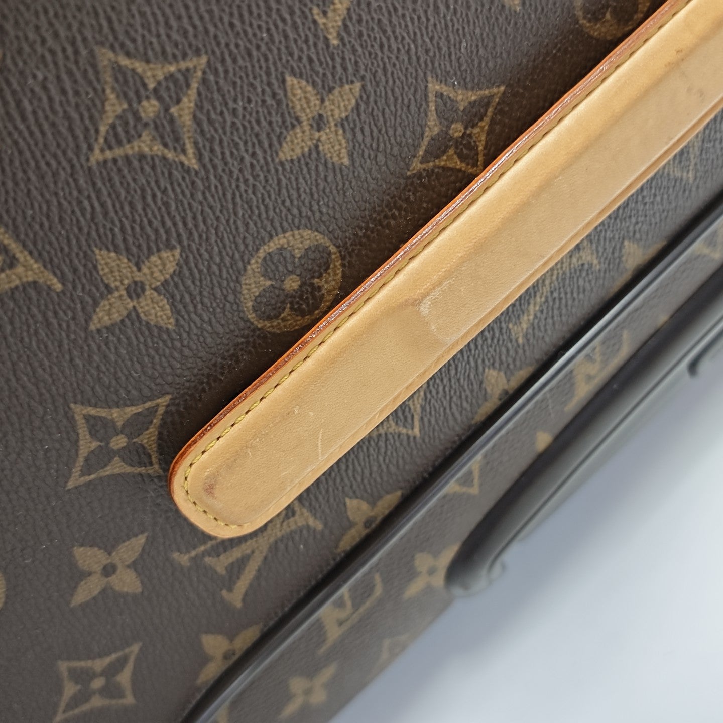 PEGASE 65 Monogram Coated Canvas Brown