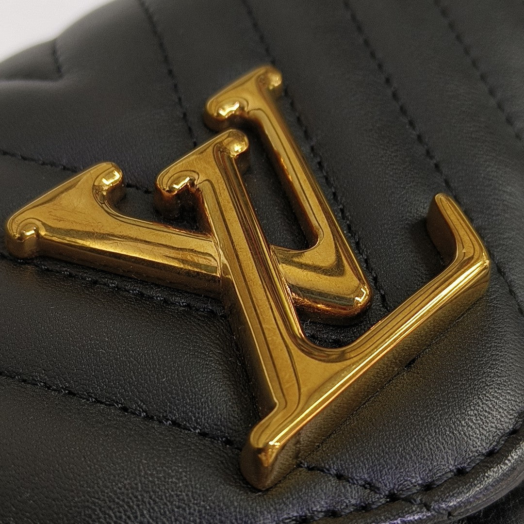 NEW WAVE Quilted Calfskin Black