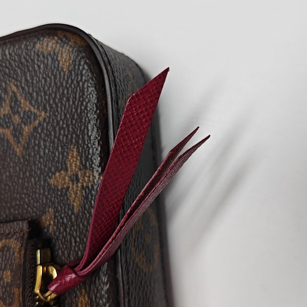 FÉLICIE Monogram Coated Canvas Brown