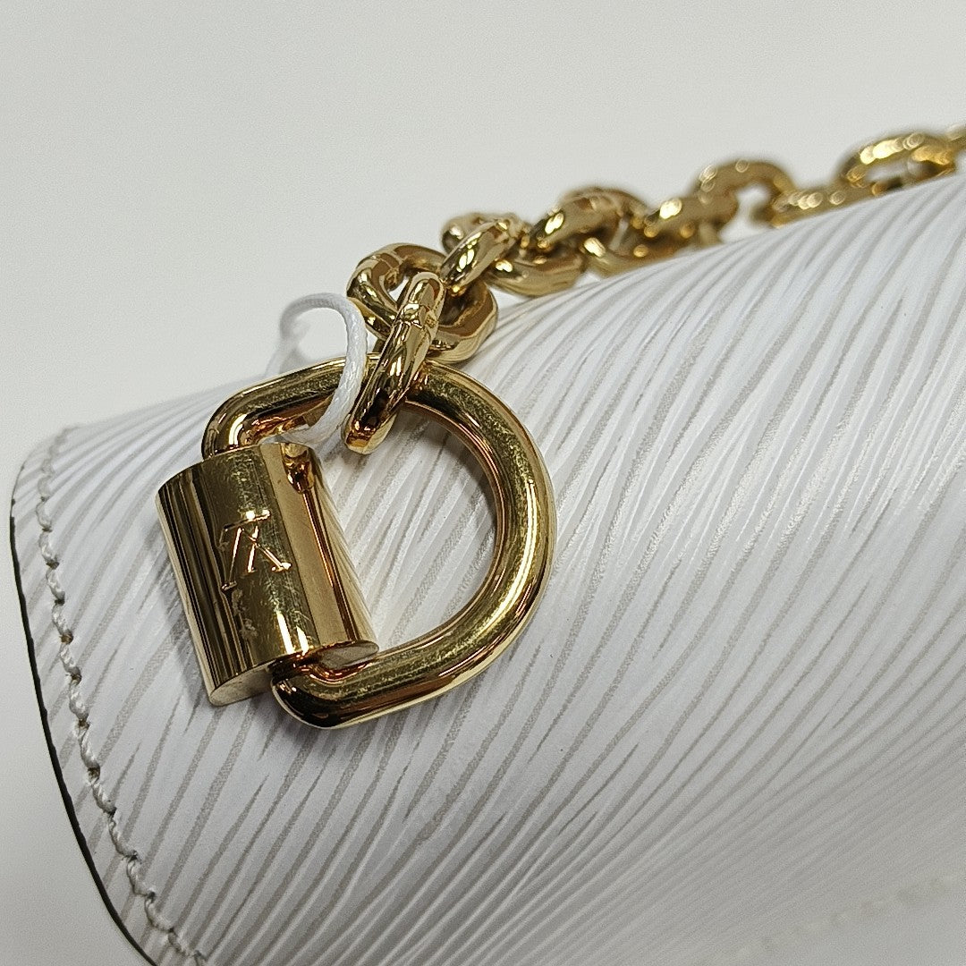 Authenticated pre-owned  TWIST PM Epi White - Shoulder Bag at Looply