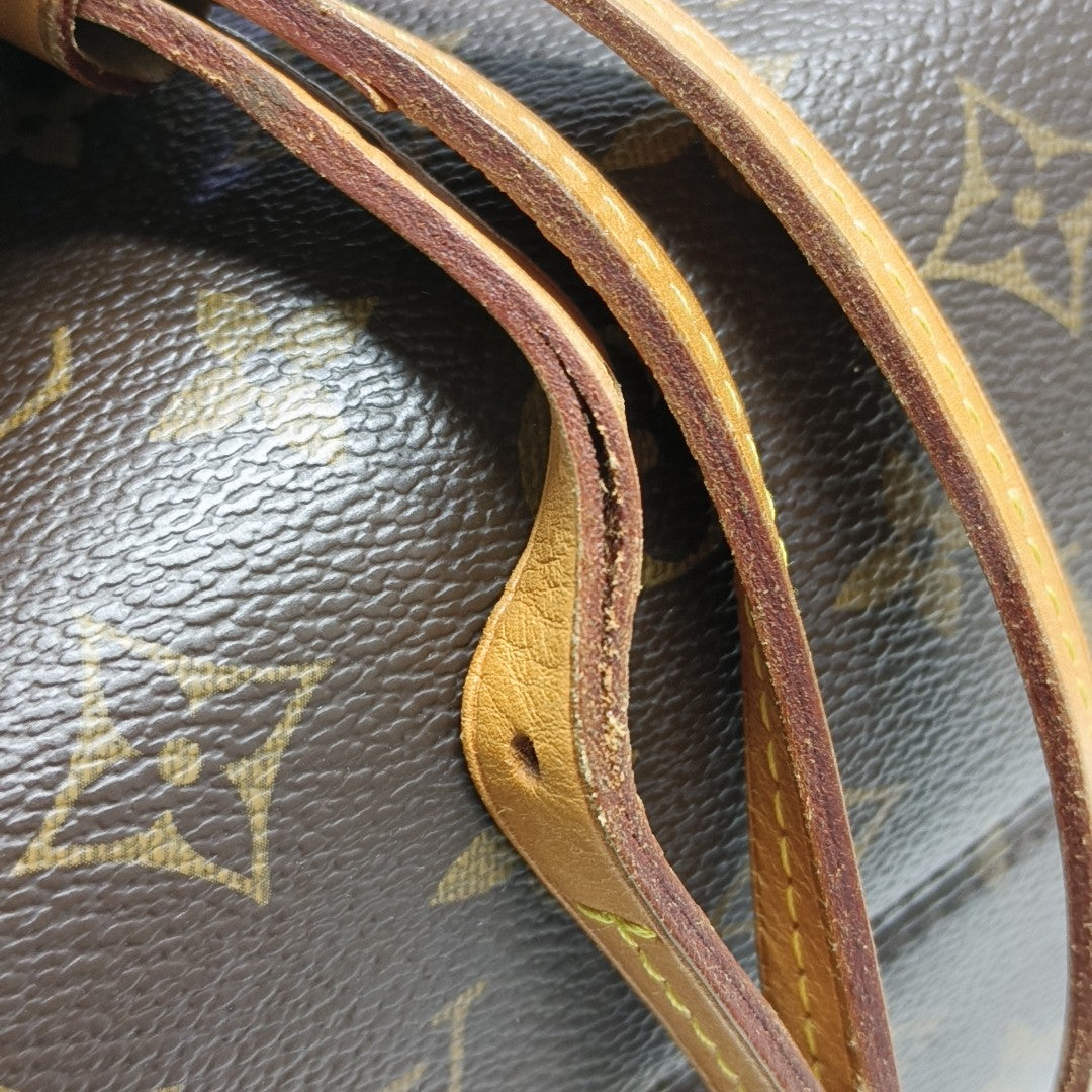 TURENNE Monogram Coated Canvas Brown