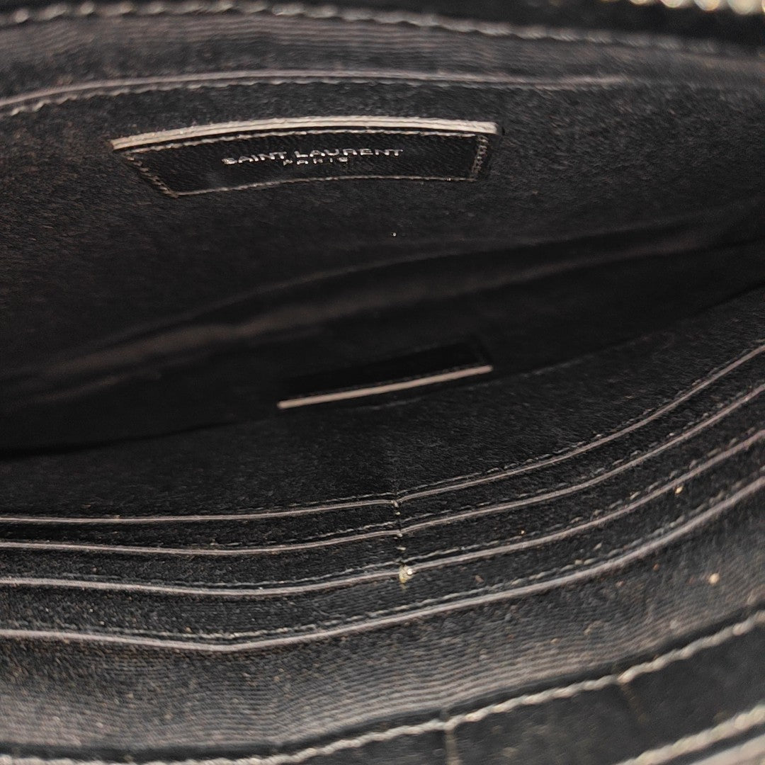 Calfskin Clutch Black