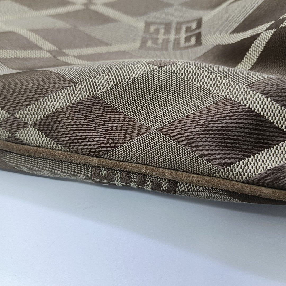Canvas Shoulder Bag Brown