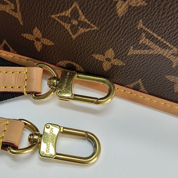 DIANE Monogram Coated Canvas Brown