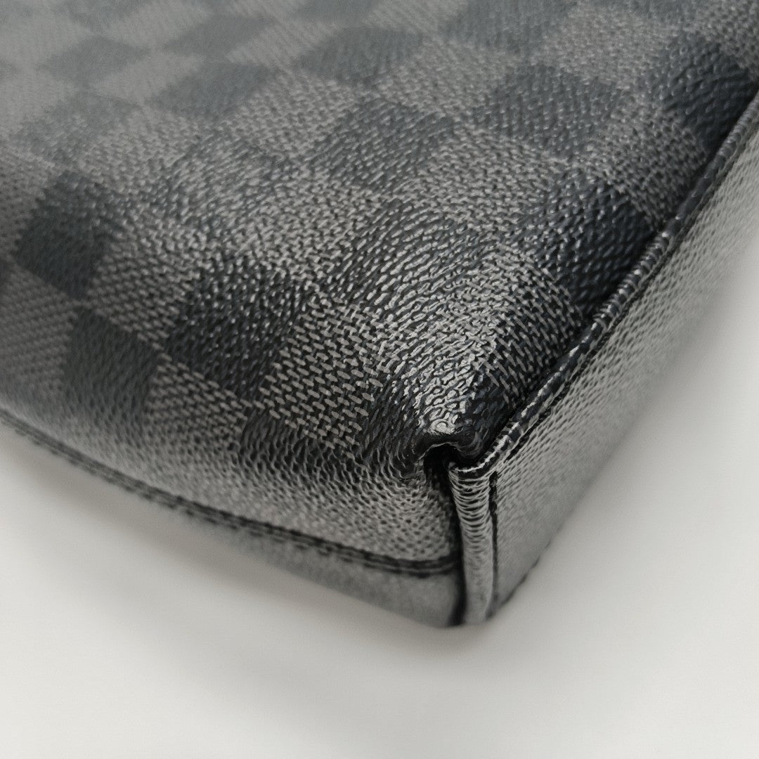PORTE-DOCUMENTS Damier Graphite Coated Canvas Gray