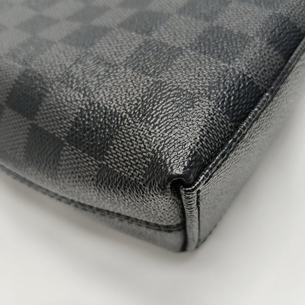 PORTE-DOCUMENTS Damier Graphite Coated Canvas Gray