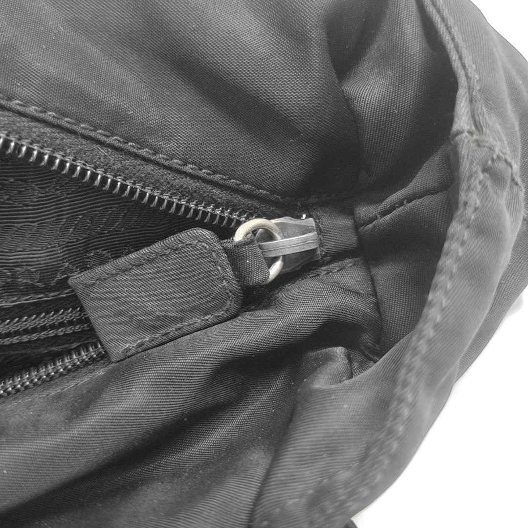 Nylon Tote Bag Black