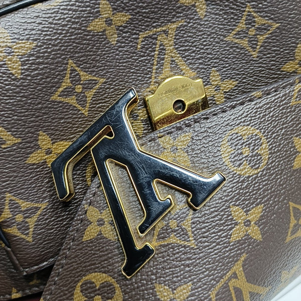 PASSY Monogram Coated Canvas Brown