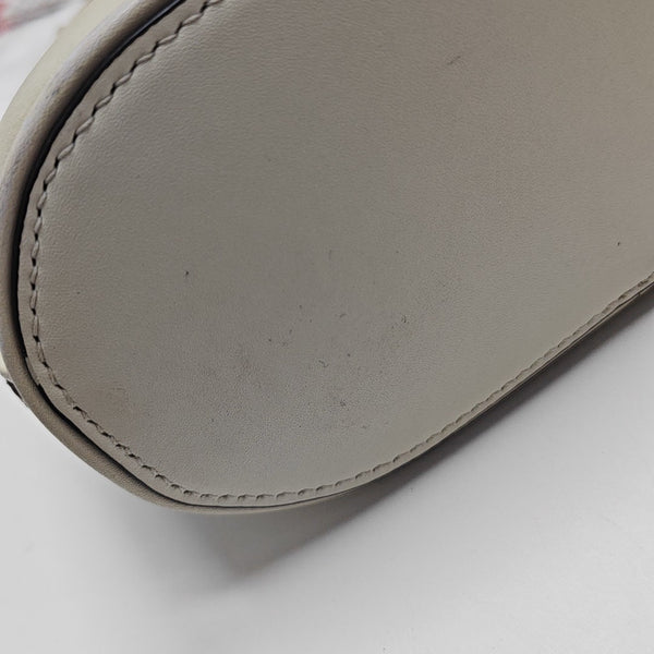 Calfskin Shoulder Bag Beige