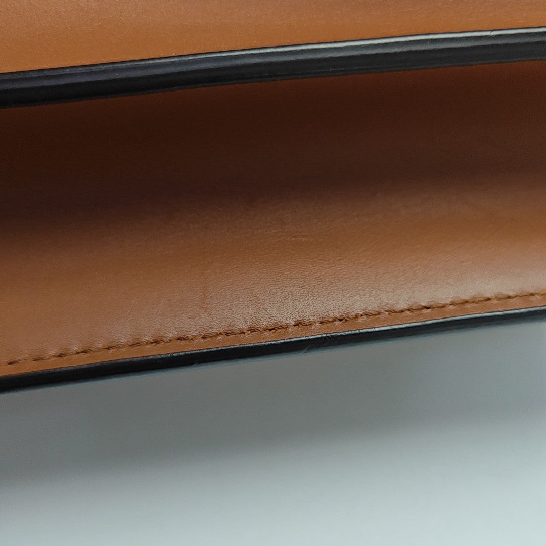 DAUPHINE Mini Monogram Coated Canvas Brown