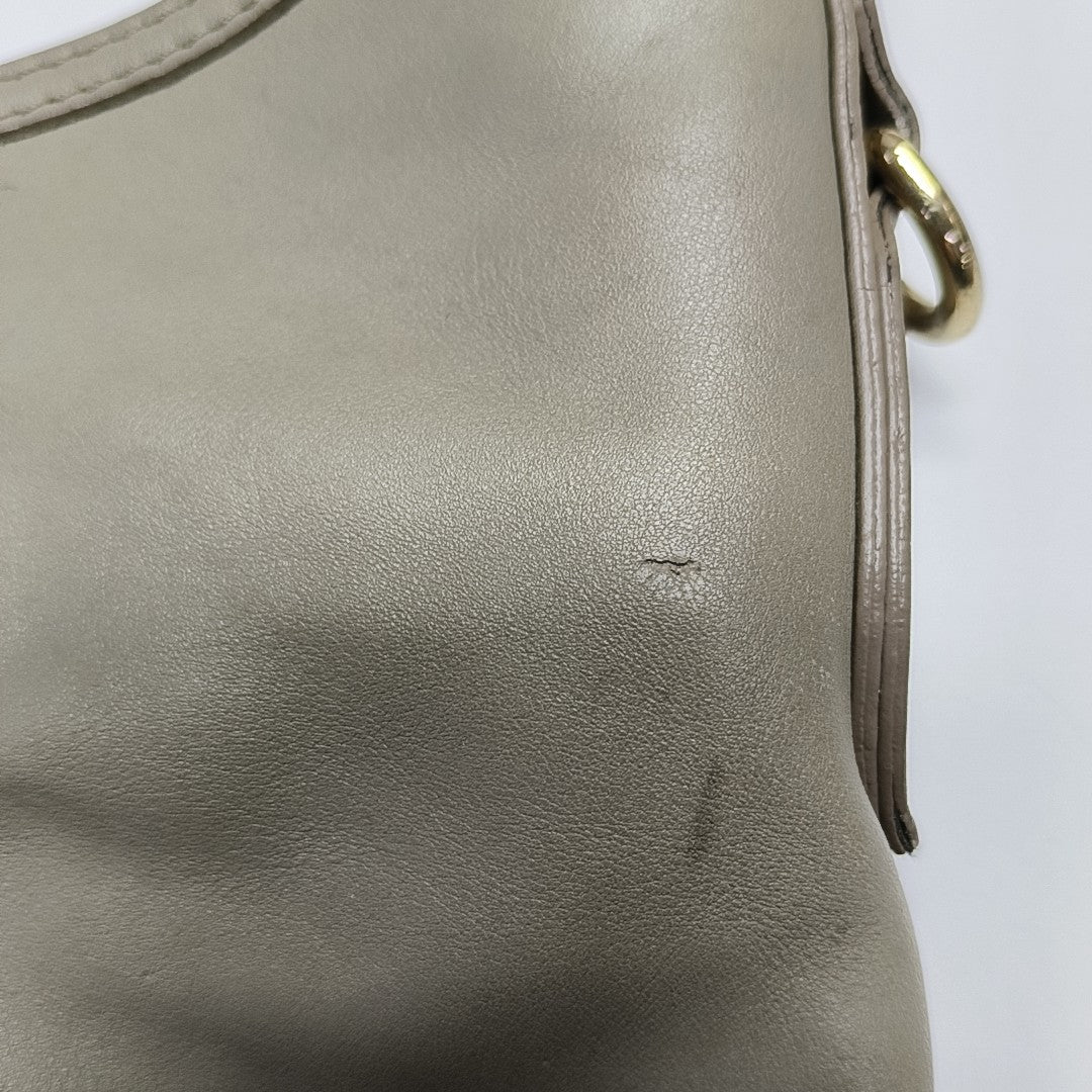 Calfskin Top Handle Bag Gray