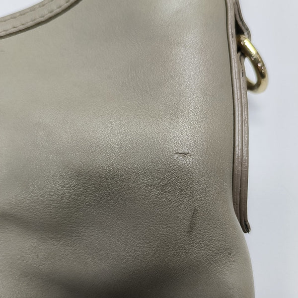Calfskin Top Handle Bag Gray