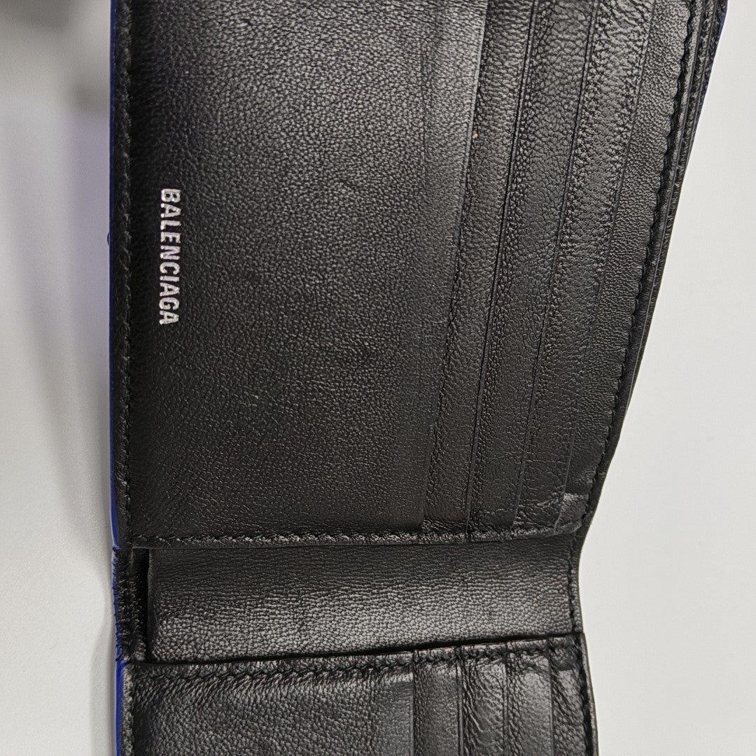 Calfskin Wallet Blue