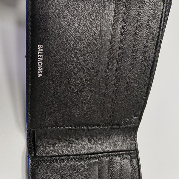Calfskin Wallet Blue