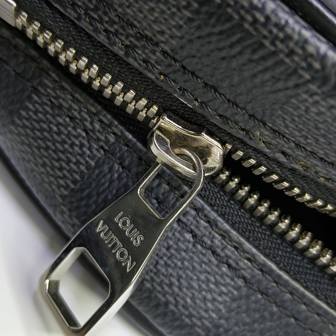 DAYTON PM Damier Graphite Coated Canvas Gray