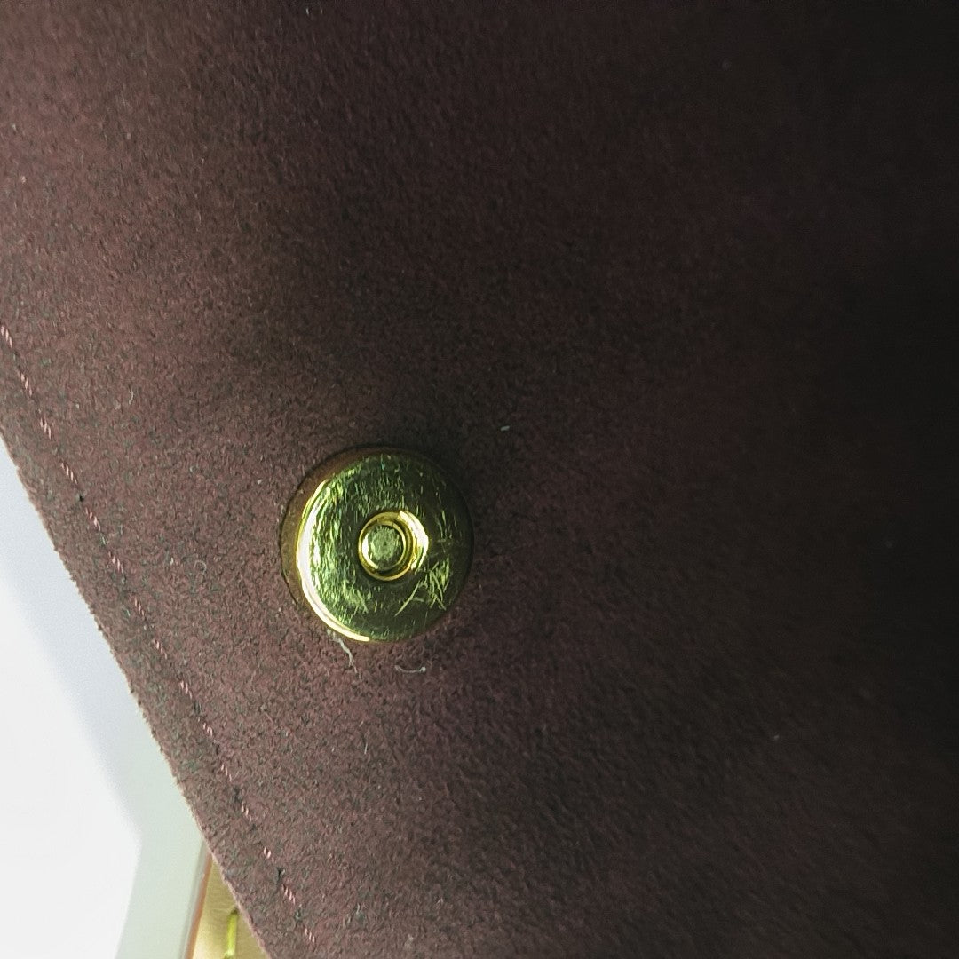 ALL IN Monogram Coated Canvas Brown