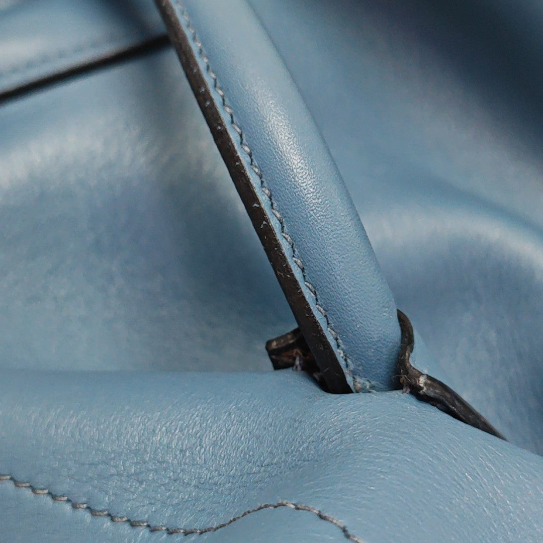 Double Calfskin Blue
