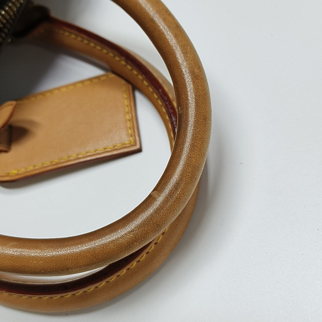 DEAUVILLE Monogram Coated Canvas Brown