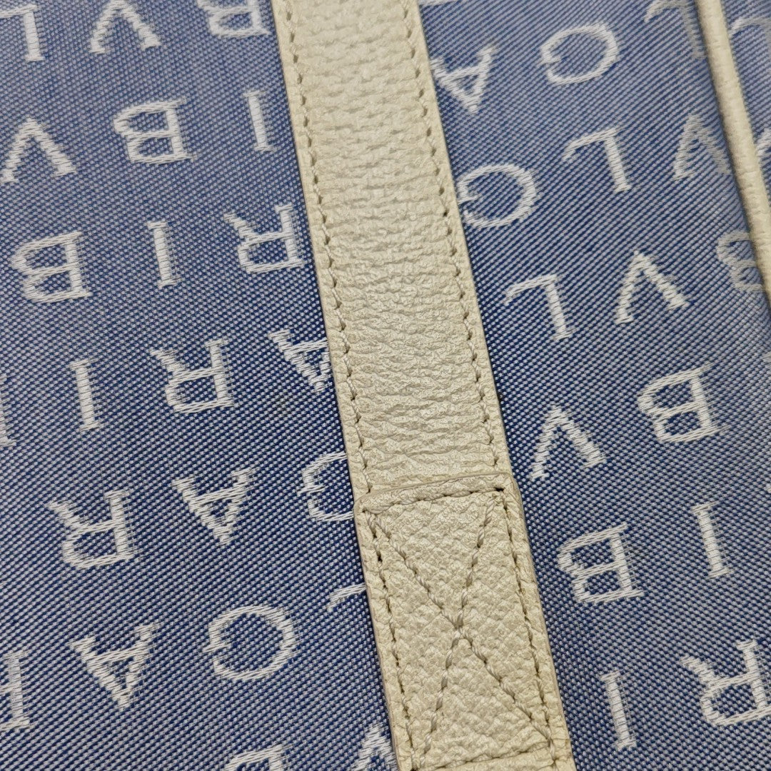 LOGO MANIA Canvas Blue