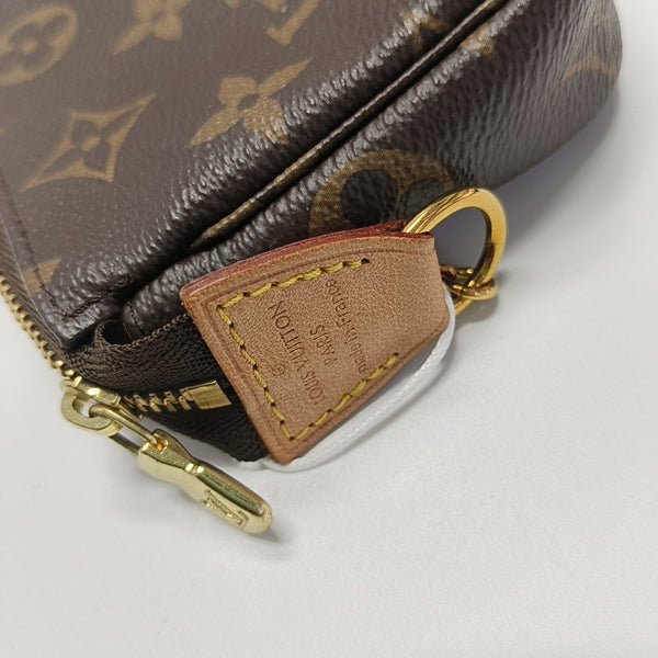 ACCESSOIRES Mini Monogram Coated Canvas Brown