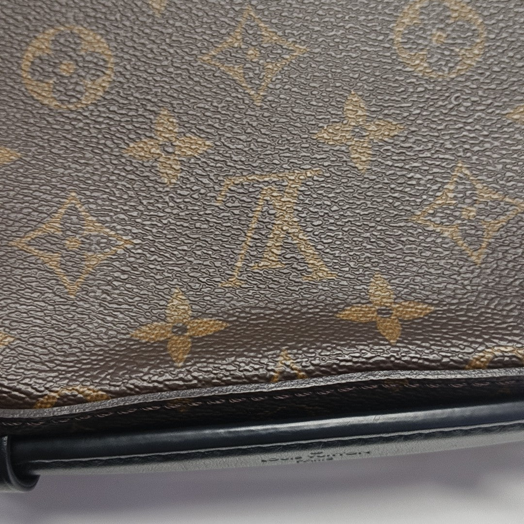 SOFT TRUNK Monogram Coated Canvas Brown