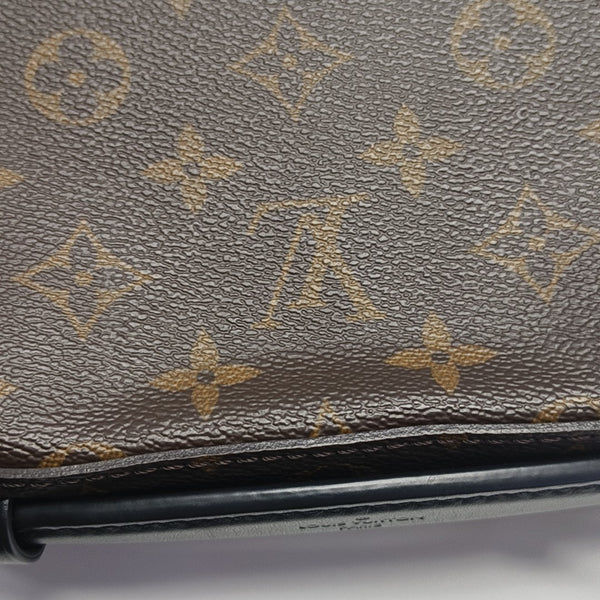 SOFT TRUNK Monogram Coated Canvas Brown