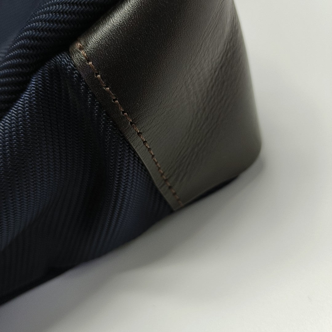 Nylon Shoulder Bag Blue
