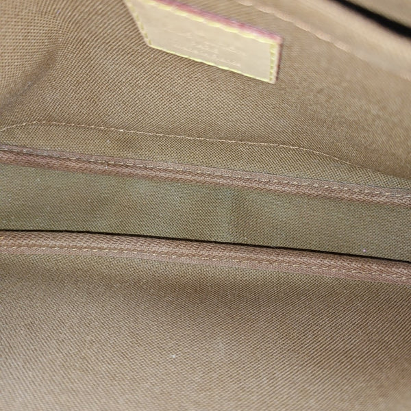 MULTI Monogram Coated Canvas Brown