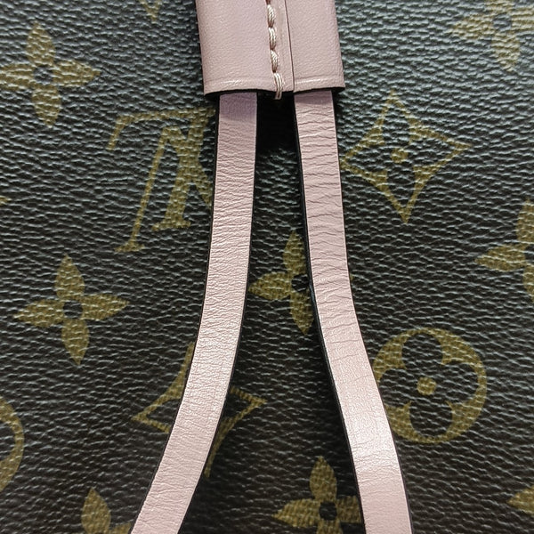 NÉONOÉ MM Monogram Coated Canvas Brown